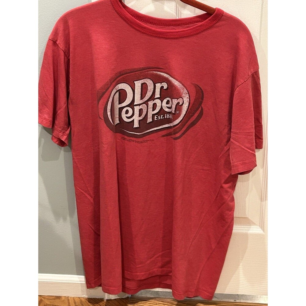 Men’s Dr Pepper Size Large Short Sleeve T-Shirt